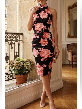where can i find bodycon dresses Doweha Women's Long Sleeve Square Neck Maxi Dress Spring Fall 2026 FG0129 Pink Quiz Clothing Evening Shoe Size:39 Sexy little black dress